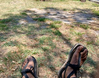 Huarache de três puntos