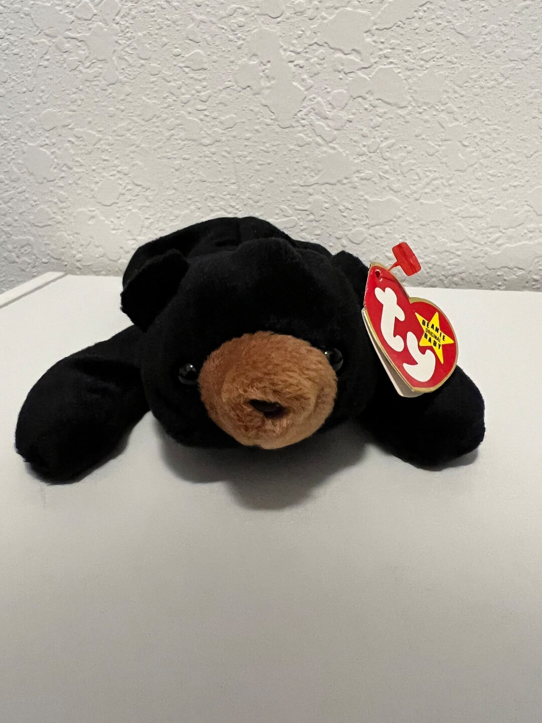 1993 P.V.C. Ty Beanie Babies Blackie Etsy
