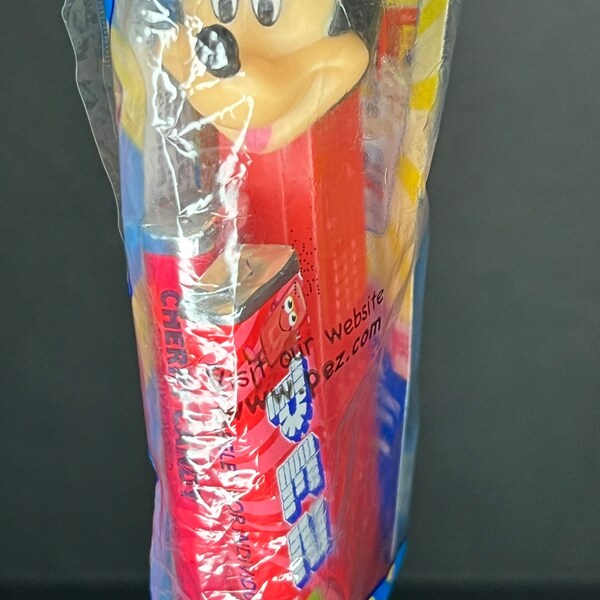 Distributeur De Bonbons PEZ Mickey Mouse - Modèle Occasion, Brevet U.S. 7.523.841 - Objet De Collection