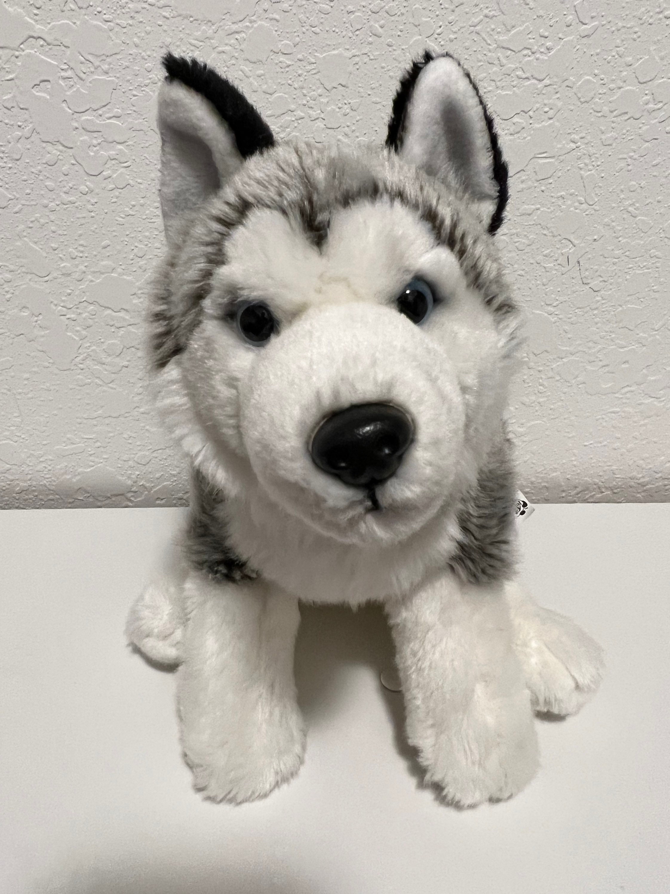 Toys R Us Animal Alley Siberian Husky Plush 