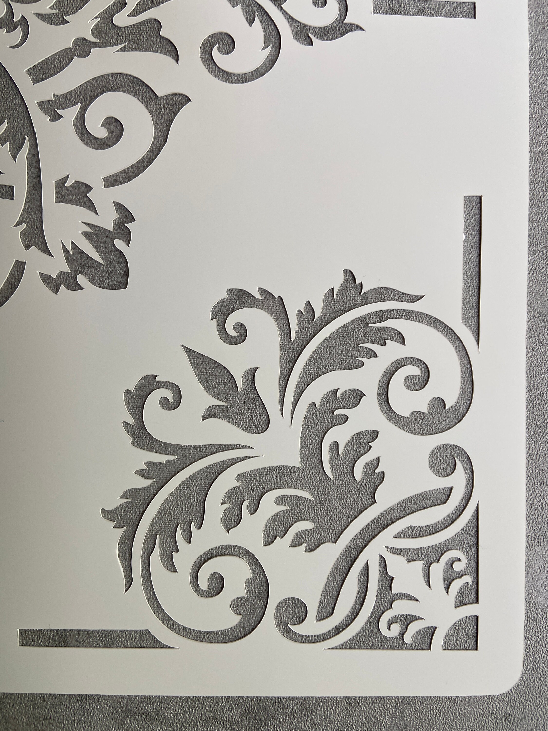 Furniture Stencil Corner Stencil Reusable Stencil Furniture Etsy