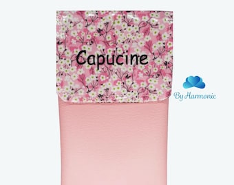 Bolsa con estampado Liberty - Bolsa personalizada - Bolsa para enfermera - Bolsa para cuidador/a - Bolsa magnética - Bolsa para auxiliar de enfermería - Regalo para enfermera