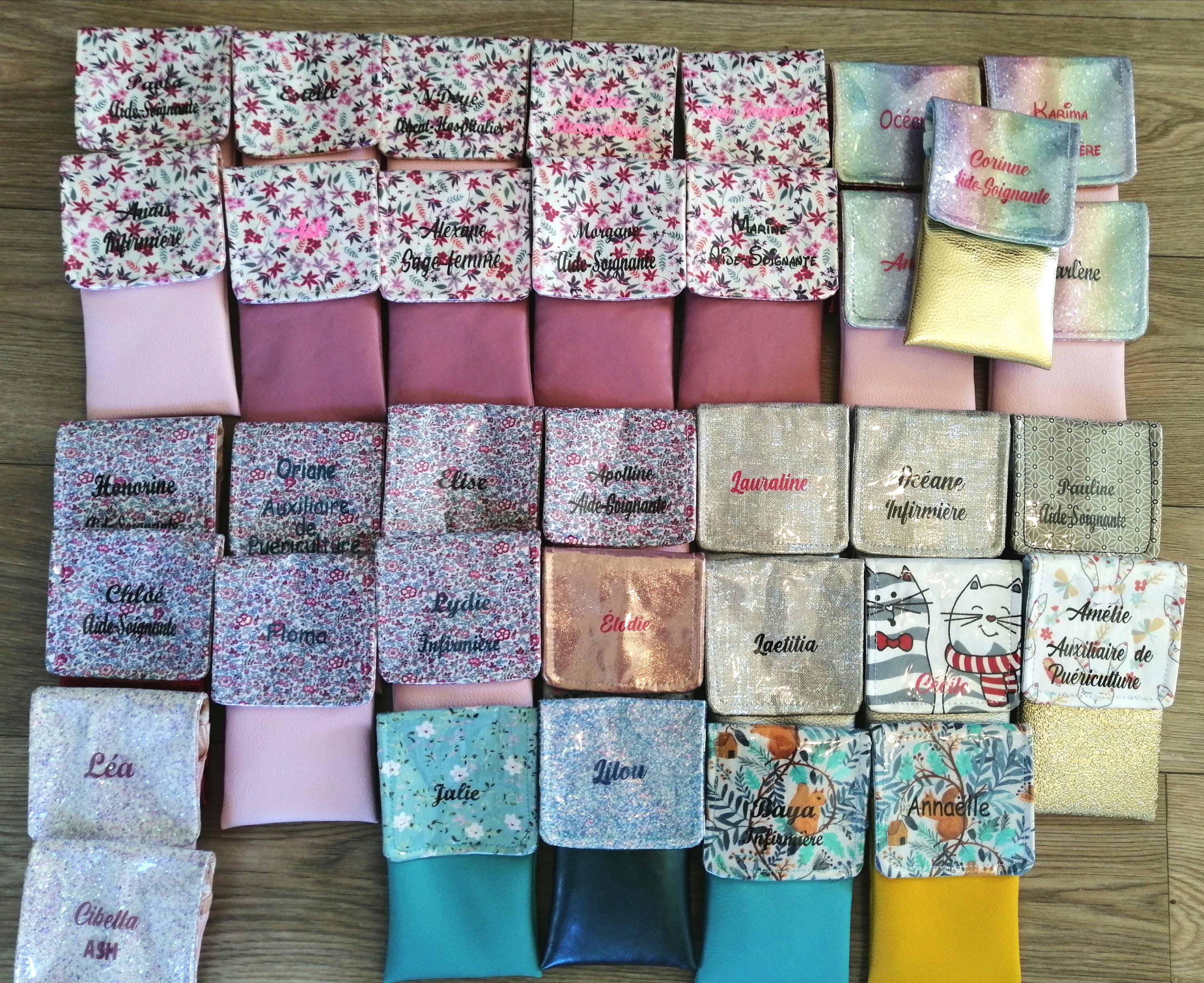 Pochette infirmiere Pochette infirmiere xl Cadeau infirmiere Pochette aide soignante Pochette soignante Pochette crayons Etsy France