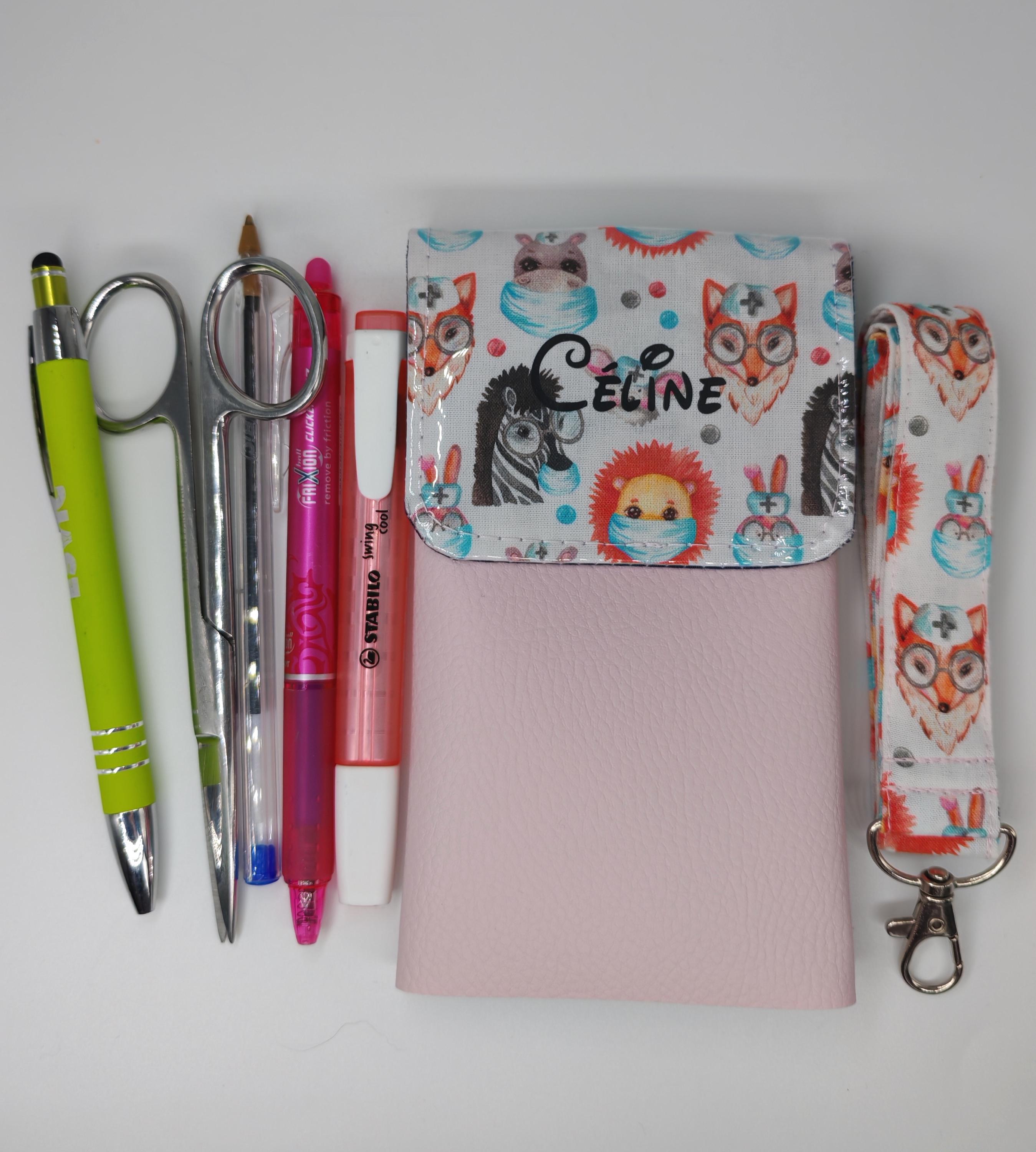 Safari pouch - Magnetic nurse pouch - Caregiver pouch - Pen cases - Caregiver pouch - Pencil case
