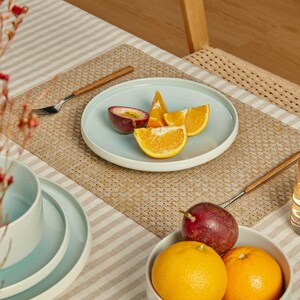 Patio plates top