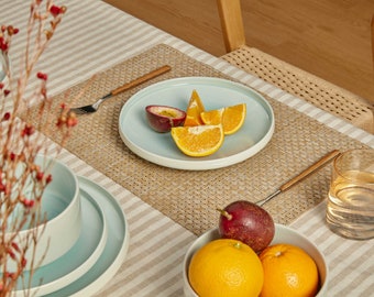 The 'Uranus' collection- Stylish Ceramic Tableware | Dinnerware Set: Ideal fo 2, Perfect for Patio Dining