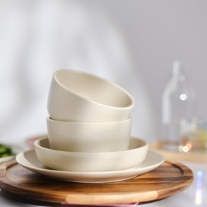 Ceramic Dinnerware Sets Dish Dinner Set-Service for 1 or 2