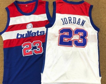 michael jordan washington bullets jersey