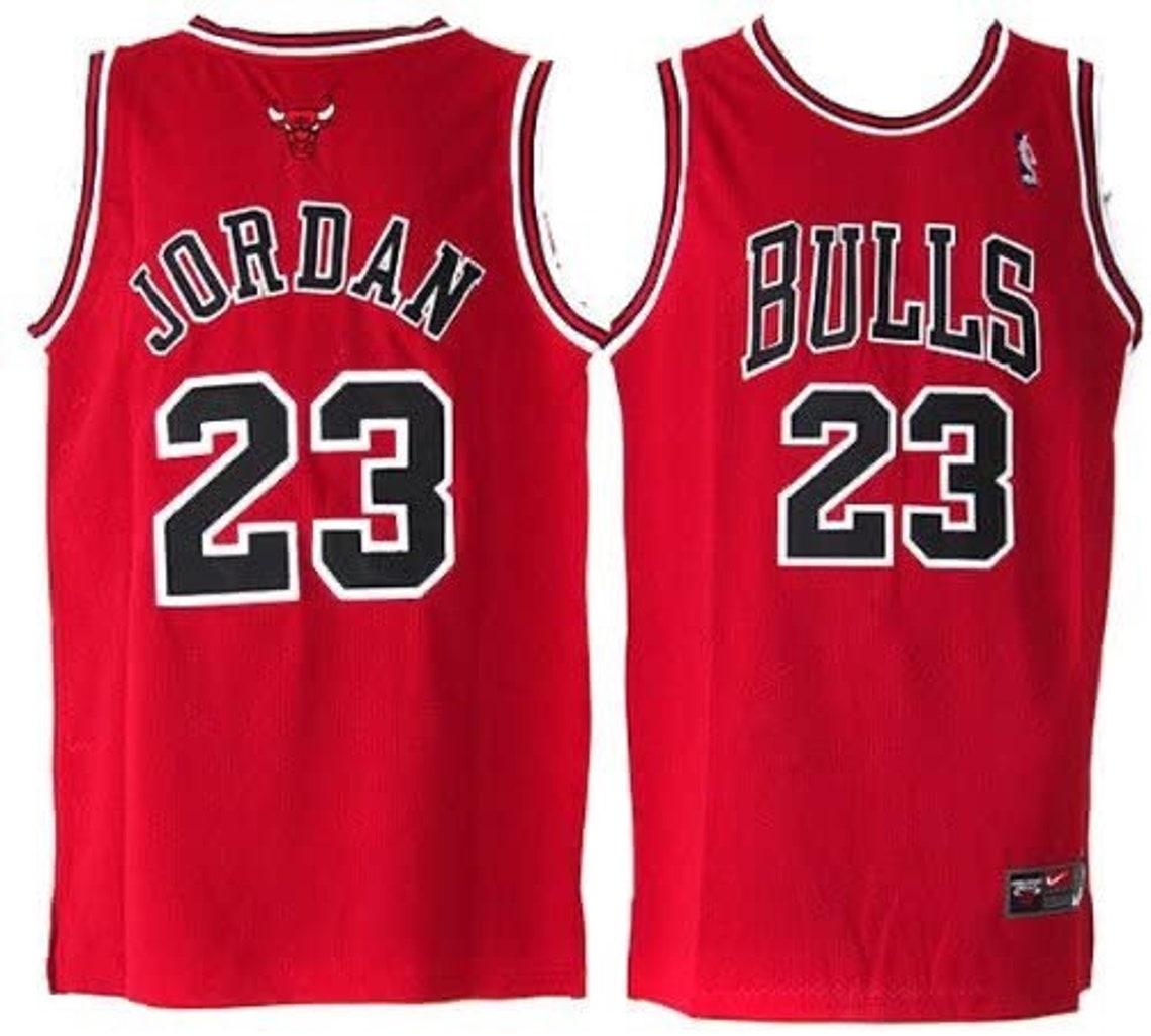 YOUTH JERSEY Michael Jordan 23 Chicago Bulls Etsy