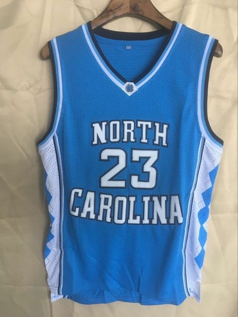 Throwback Legend Jordan 23 UNC Basketball Jersey Sports Top Etsy