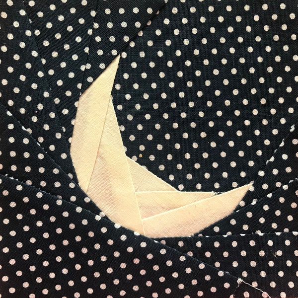 PDF Moon Paper Piecing Block Pattern