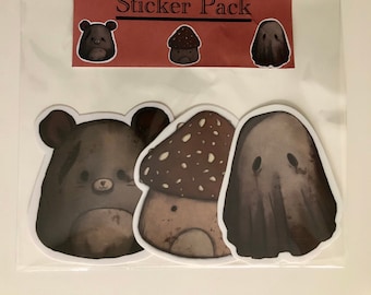 Creepy Cute Sticker Pack