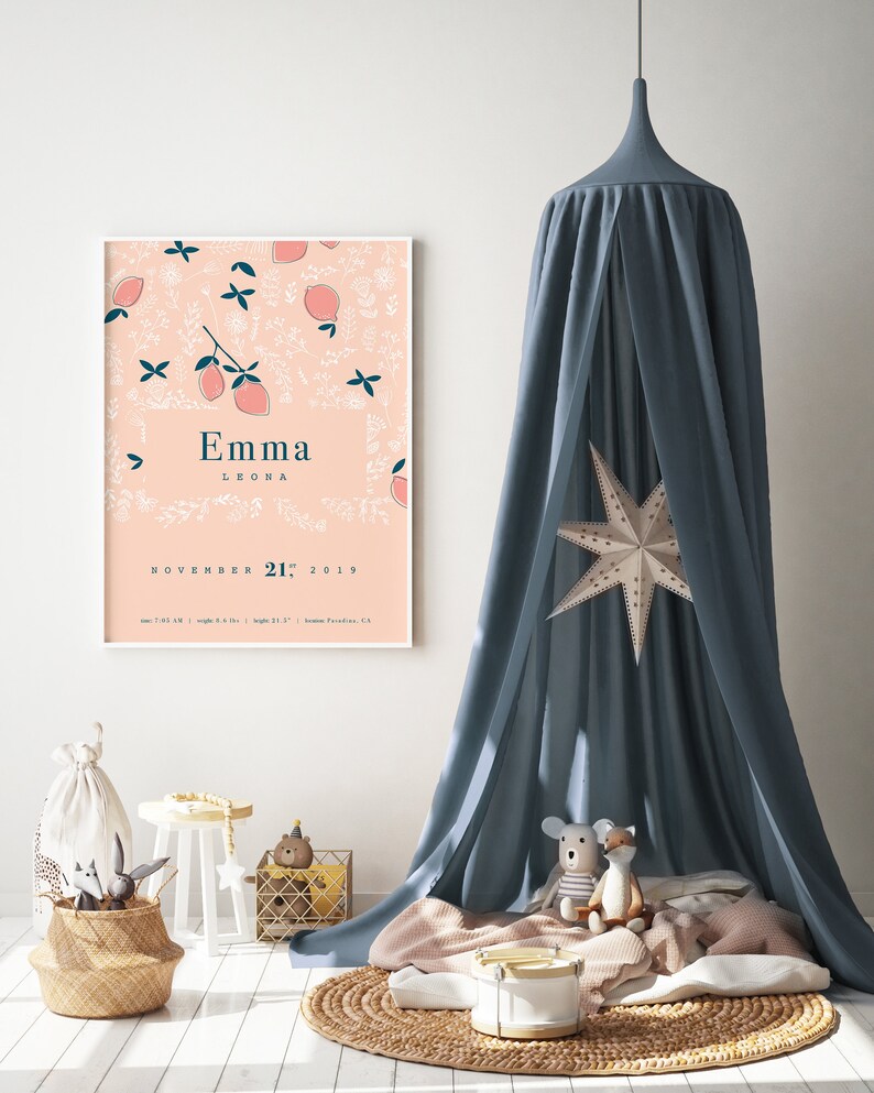 Custom Baby Name Print Personalized Name Art Name Art - Etsy