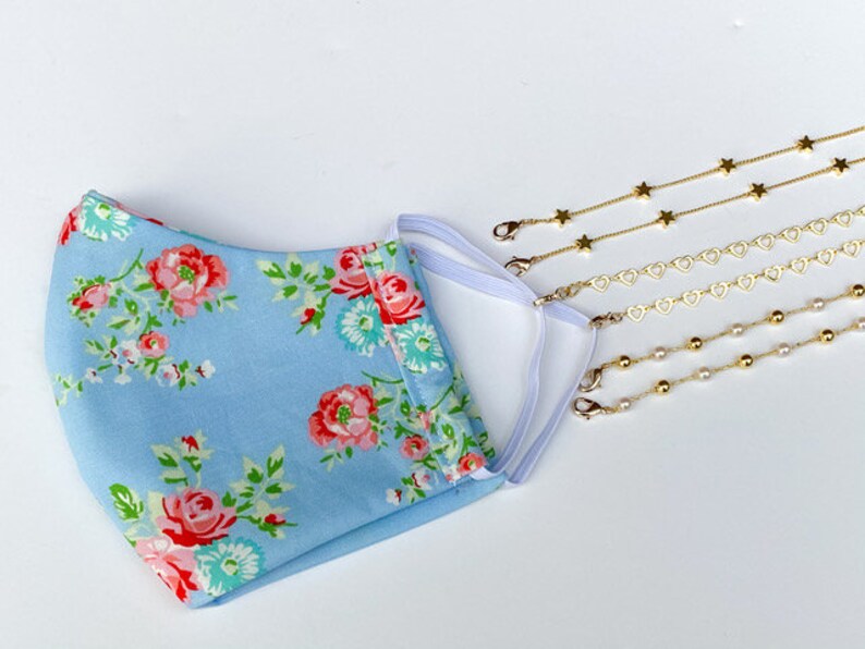 Face mask holder face mask chain face mask chain necklace Etsy