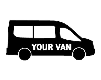 Custom VanLife Name Sticker for Transit Promaster Sprinter