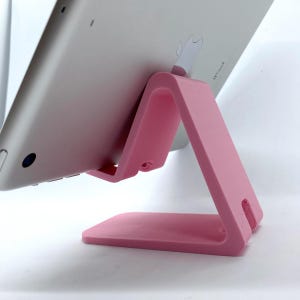Support pour tablette et smartphone iPhone iPad - Fichiers STL pour imprimante 3D - Droits commerciaux inclus ! image 3