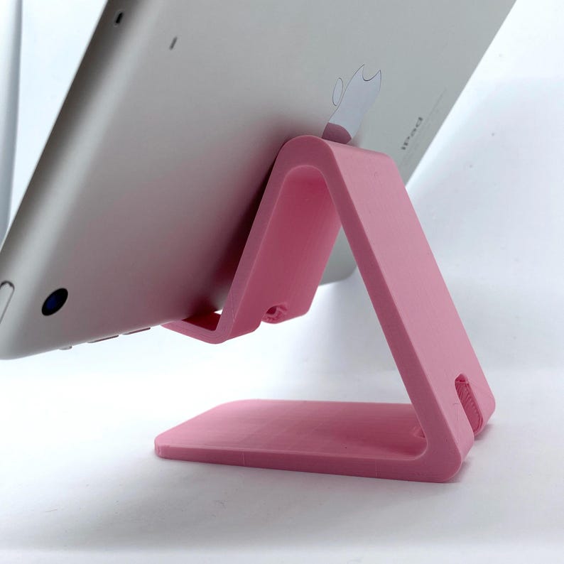 Support pour tablette et smartphone iPhone iPad - Fichiers STL pour imprimante 3D - Droits commerciaux inclus ! image 3