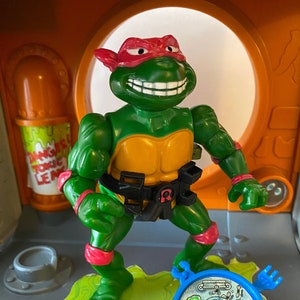 Wacky Action Breakfightin Raph vintage Teenage Mutant Ninja Turtles 1989 TMNT Playmates Toys