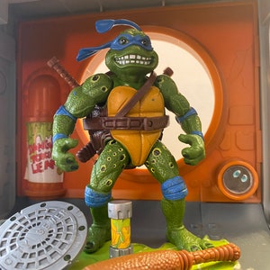 Complete Movie Star Leo vintage Teenage Mutant Ninja Turtles 1992