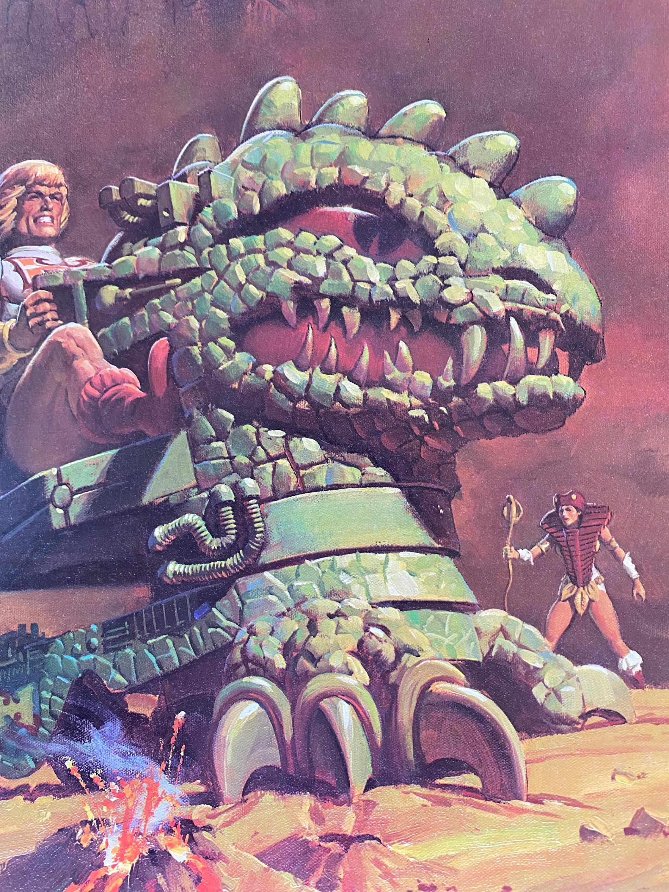 Masters Of The Universe – Dragon Walker / Dragon – Mattel – Pièce Détachée (sans Boîte) – Occasion
