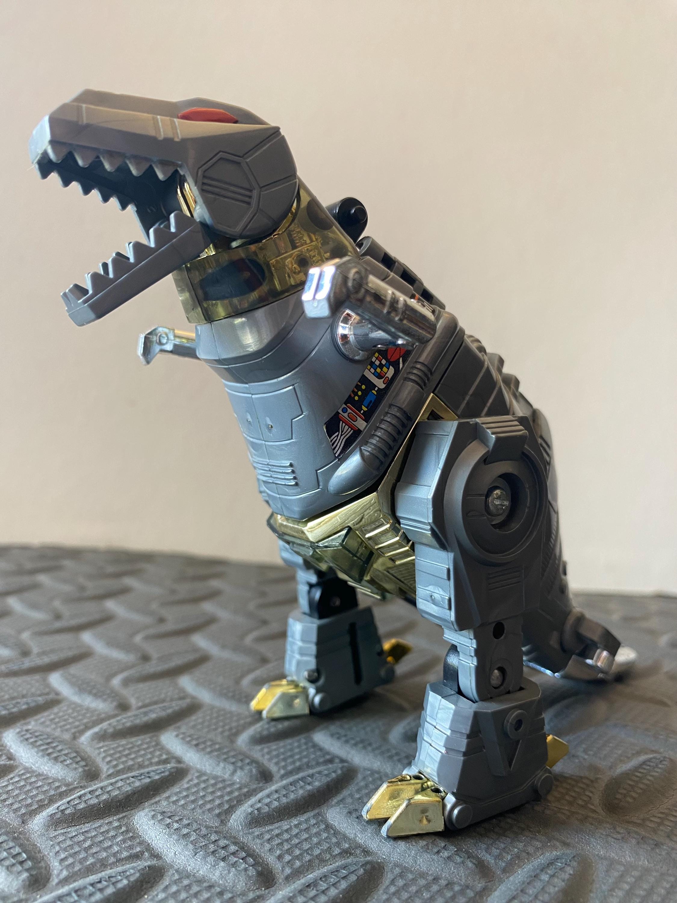 Vintage Transformers G1 Grimlock Dinobot Autobot Figure Toy
