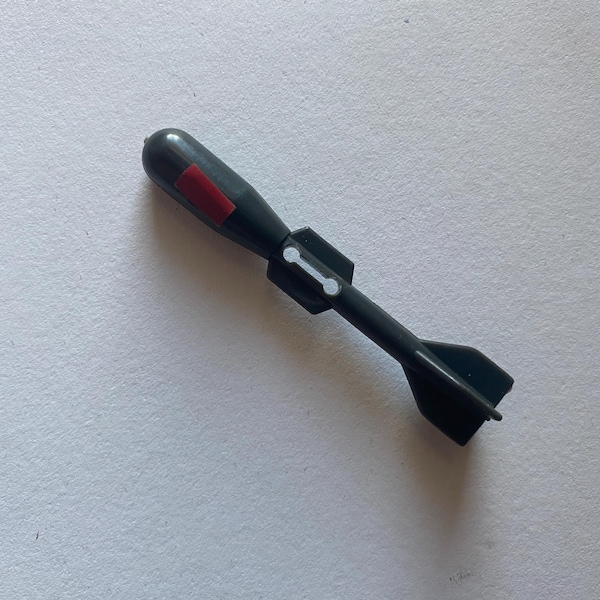 G.I.Joe ARAH vintage Assault Copter Dragonfly XH-1 Missile 1983 Hasbro