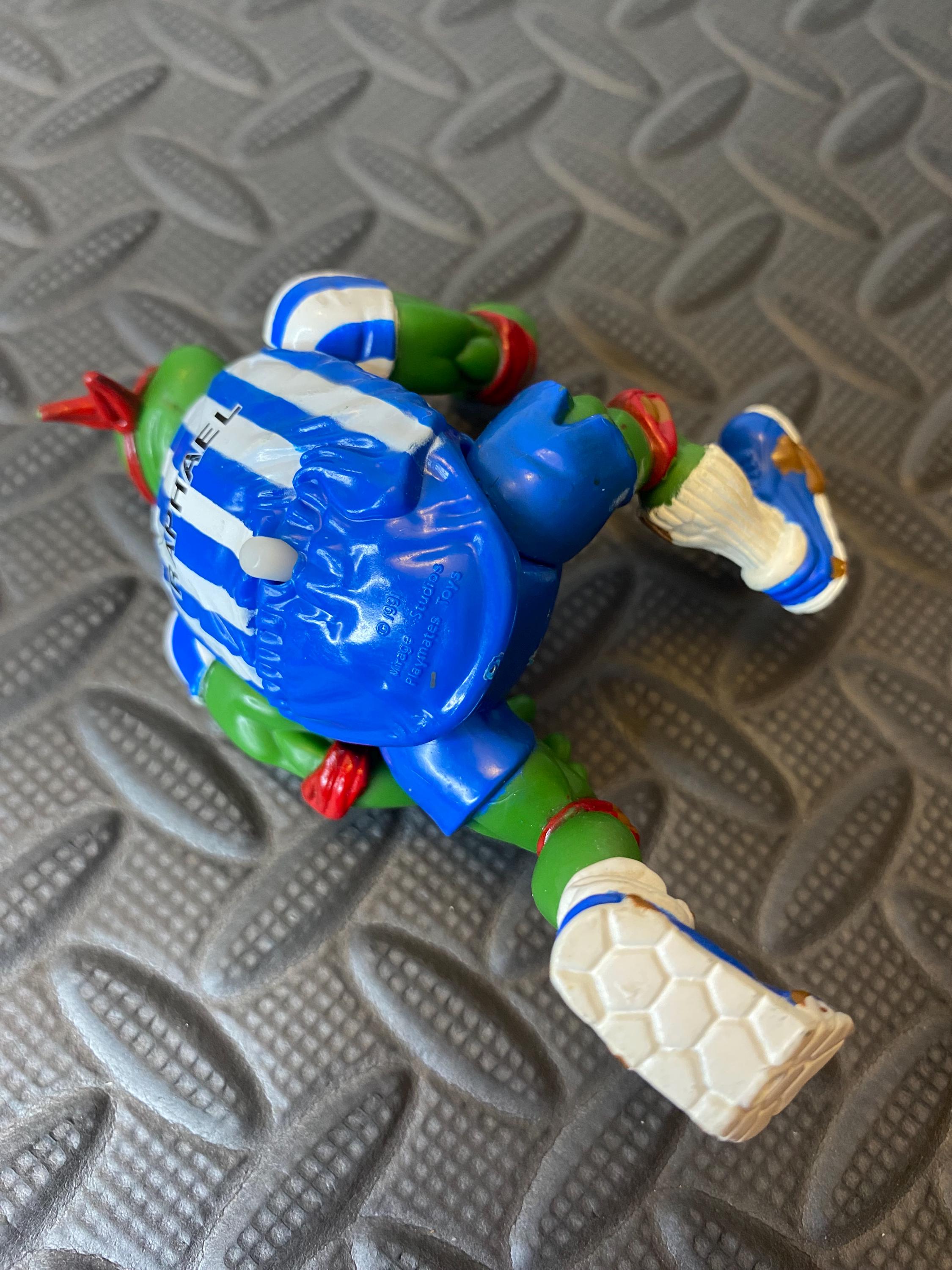 Mirage Raph Shell Kickin' Raph Vintage Teenage Mutant Ninja Turtles 1991 Playmates ...
