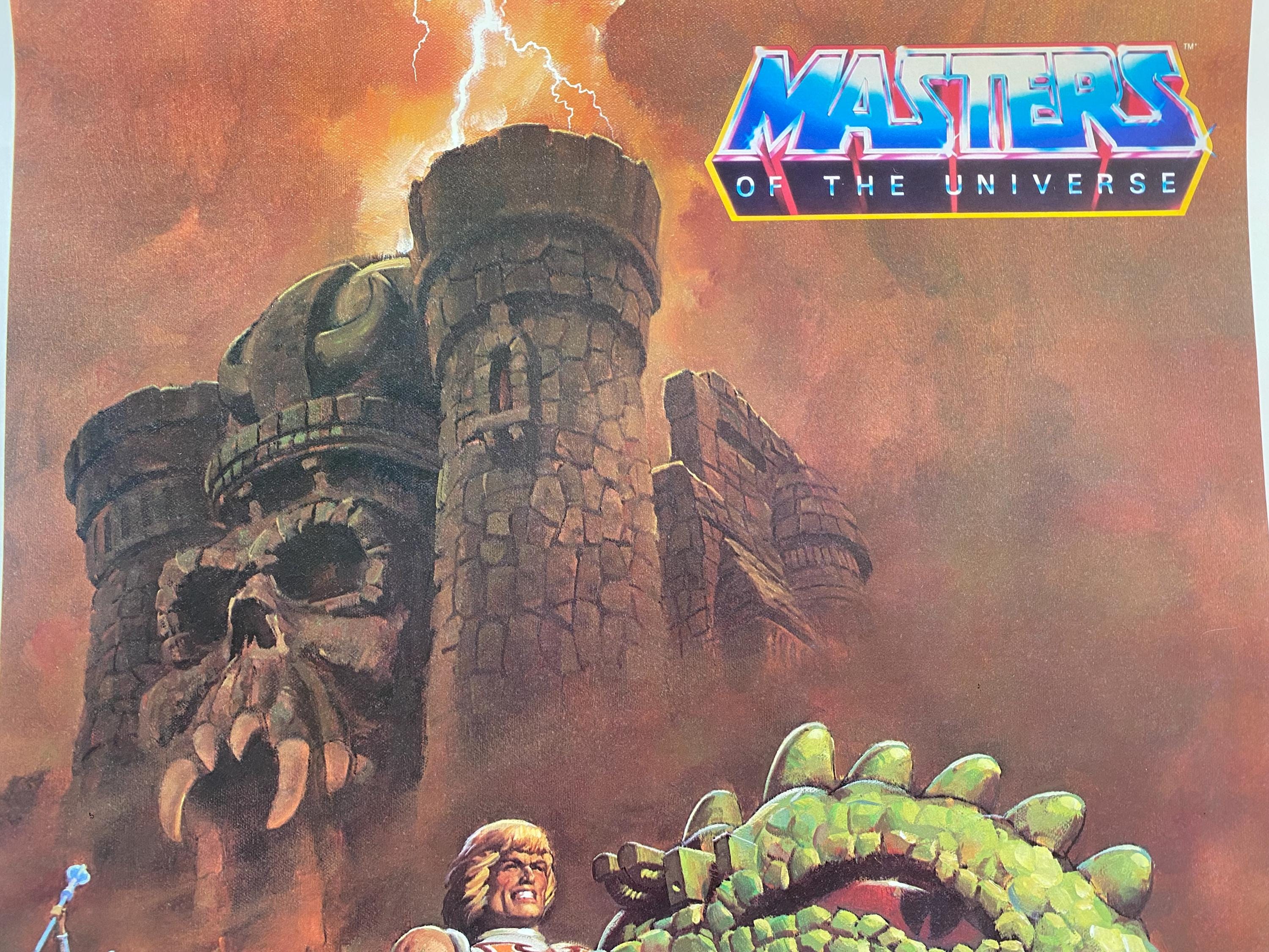 Masters of the Universe Vintage Dragon Walker Poster Mattel