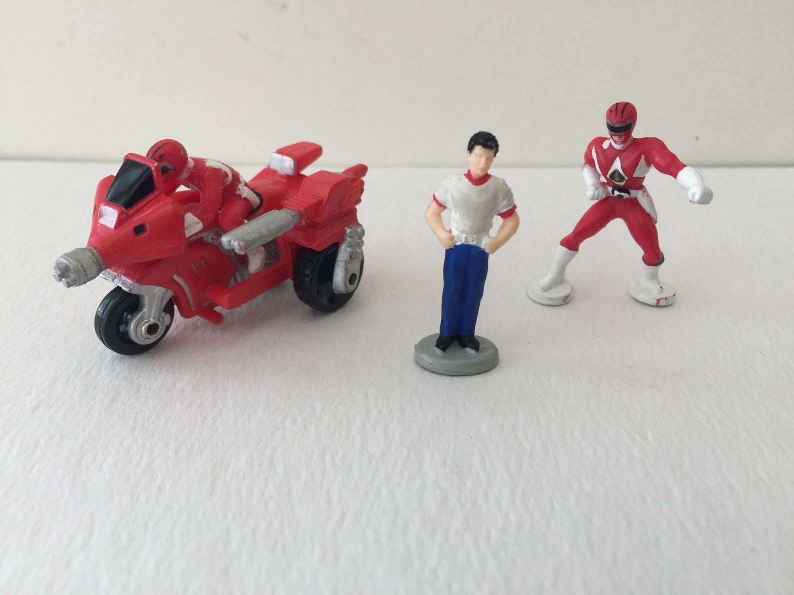 Micro Machines Power Rangers - Red Ranger - Galoob 1994 - Neuf Sous Blister
