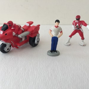 Red Ranger Mighty Morphin Power Rangers Micro Machines 1994 Galoob Saban