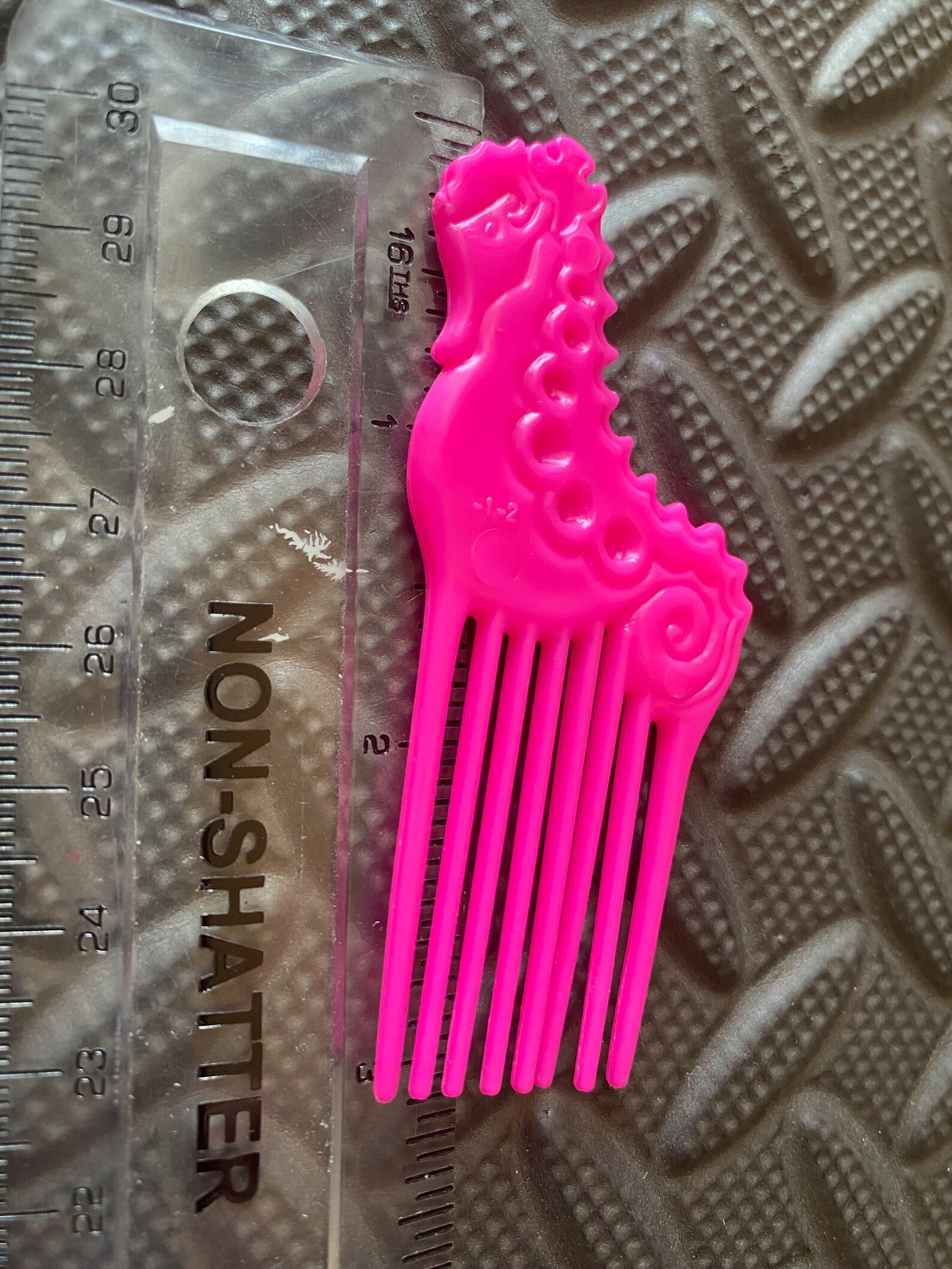 Islander Comb Island Fun Barbie Pink Seahorse Comb Mattel Inc 1987 - Etsy
