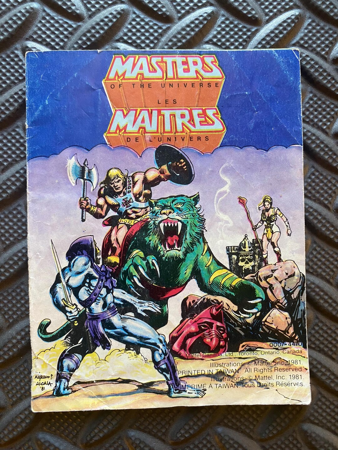 Masters of the Universe Mini-comic - He-Man and the Power Sword (français