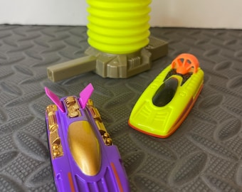 Hot Wheels Streex bellows and 2 cars vintage 1991 Mattel