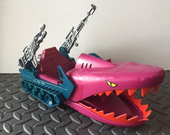 Land Shark vintage Masters of the Universe vehicle with instructions MOTU Land Shark