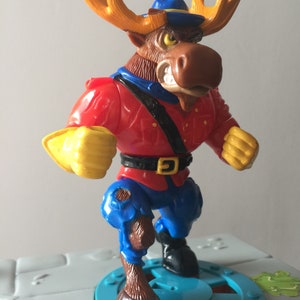 Monty Moose Vintage 1992 Teenage Mutant Ninja Turtles Action