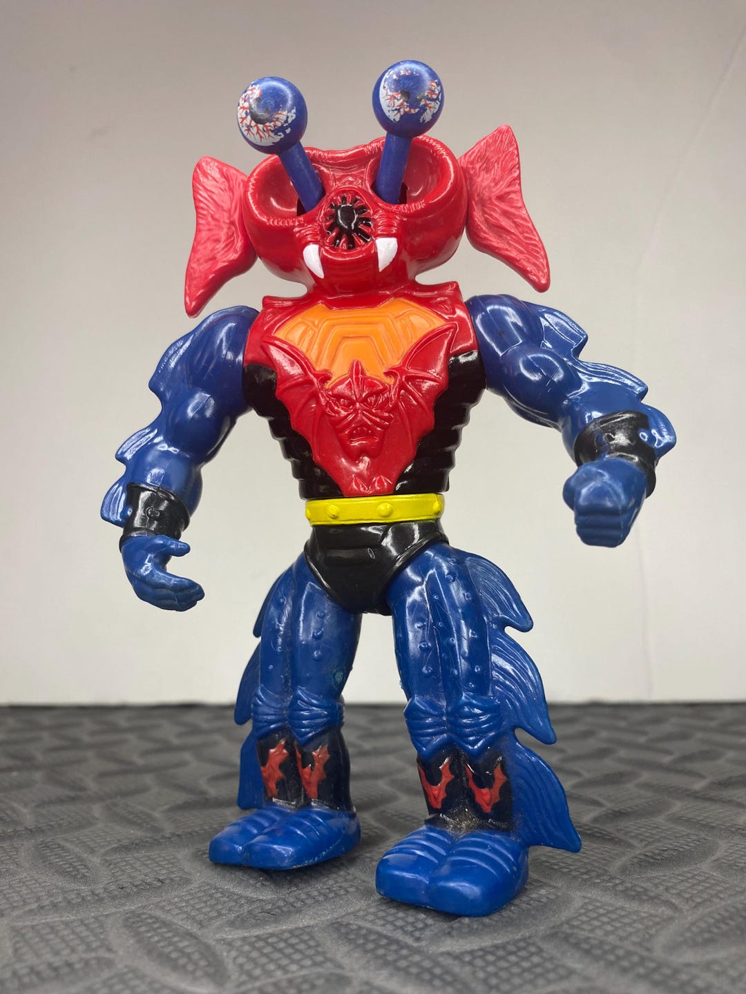 Manternna Mantenna Vintage Masters of the Universe Mattel Inc 1984 Mexico Black ...