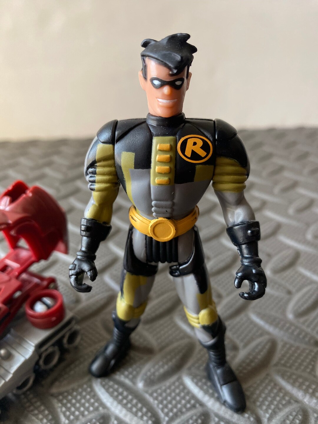 VINTAGE 1995 KENNER Batman Animated Serie Crime Squad ski Blast Robin