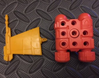 マックスレイセンチュリオンズヴィンテージアクセサリーKPT 1986オレンジと黄色の武器アクセサリー