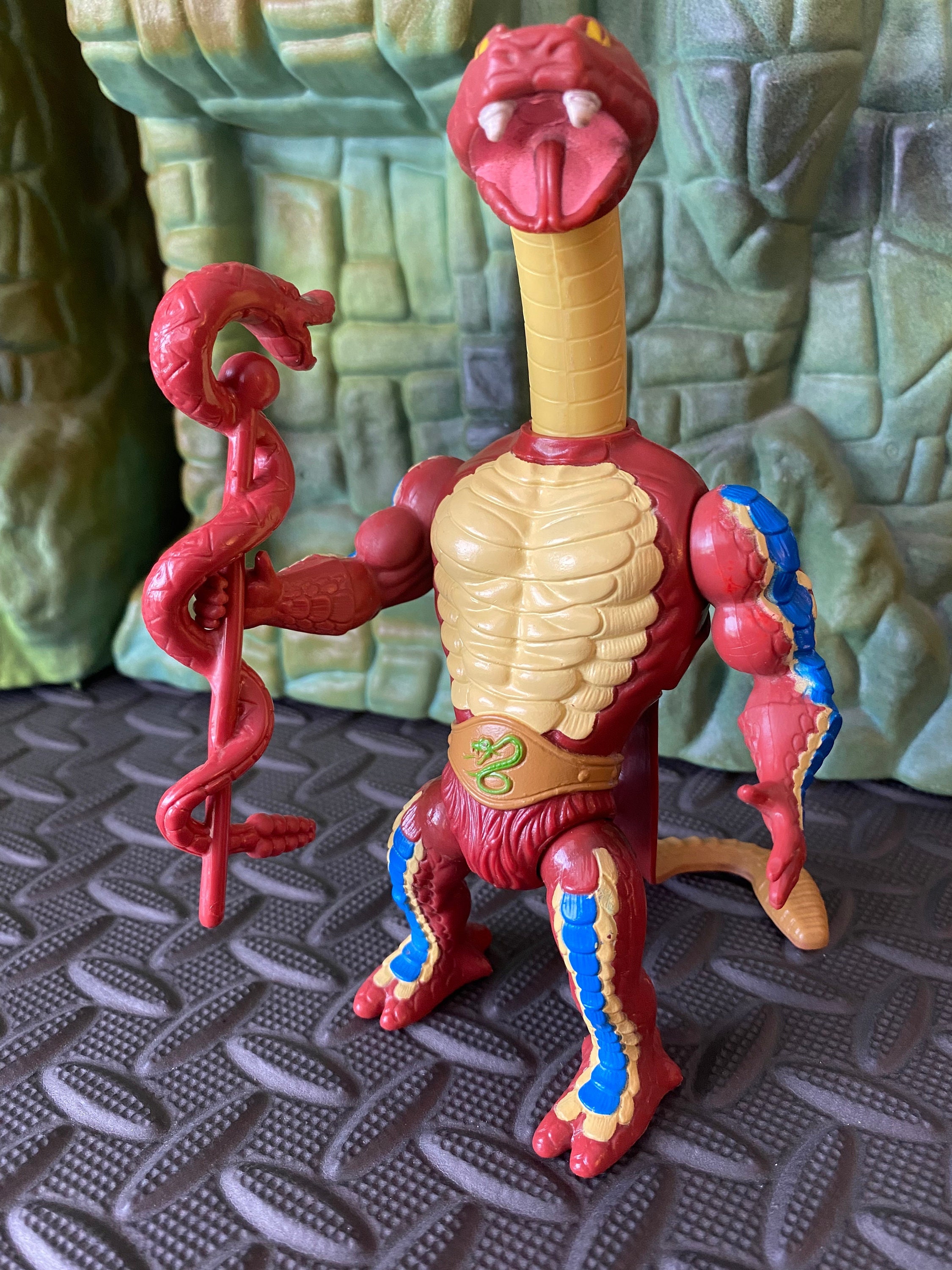 Rattlor vintage Masters of the Universe Mattel Inc 1985 Taiwan