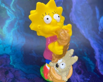 シンプソンズ PVCフィギュアセット 1990年 TCFFC キャンプ リサ