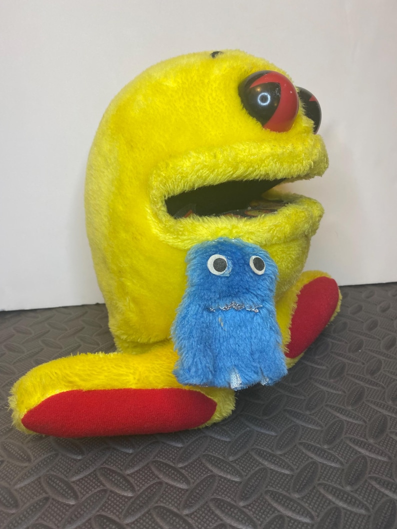 Pac-man Puppet Vintage 1982 Commonwealth Toy Novelty Co. - Etsy