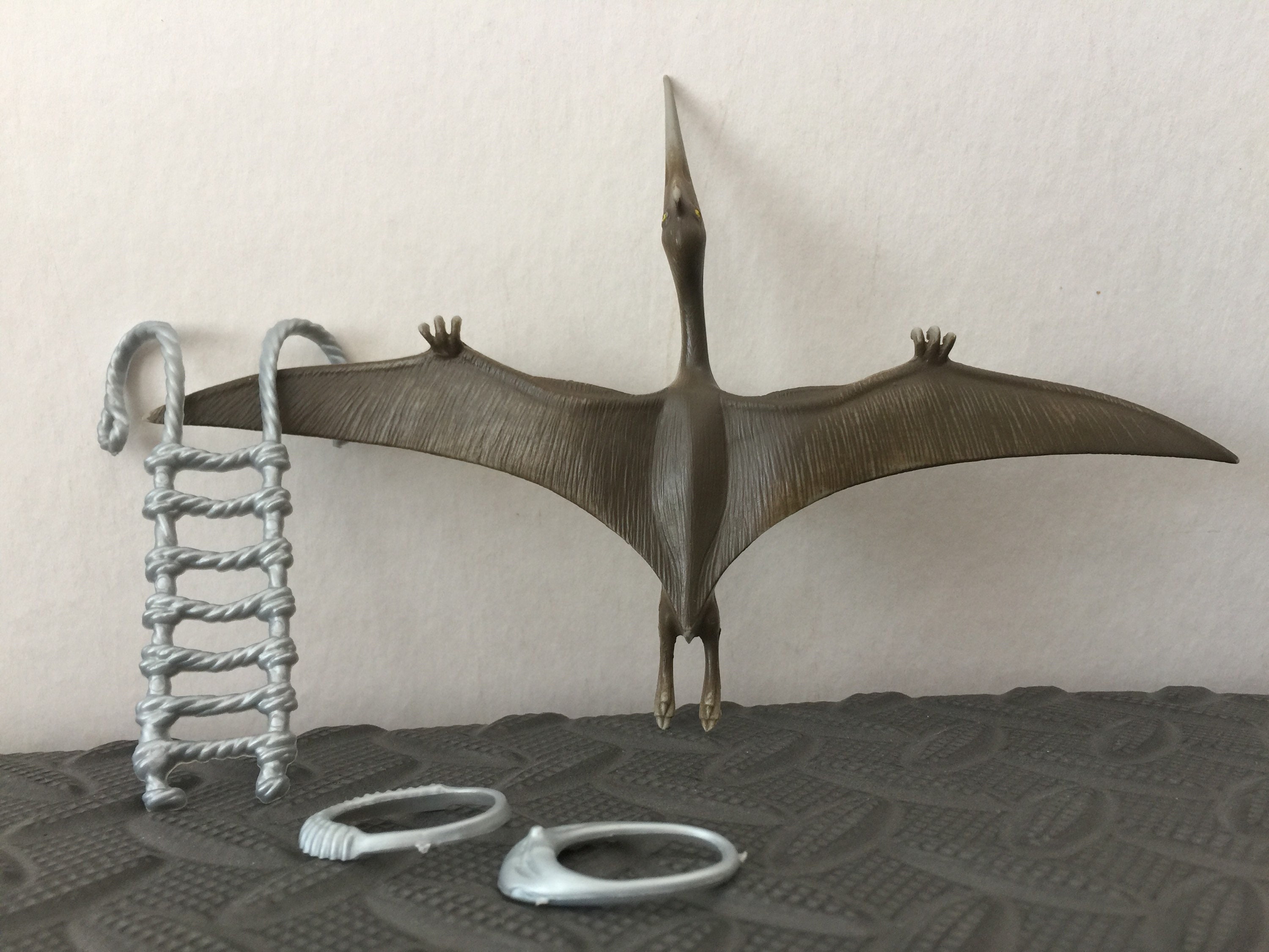 Dino Riders Vintage Pterodactyl Figure With Accessories 1987 Etsy