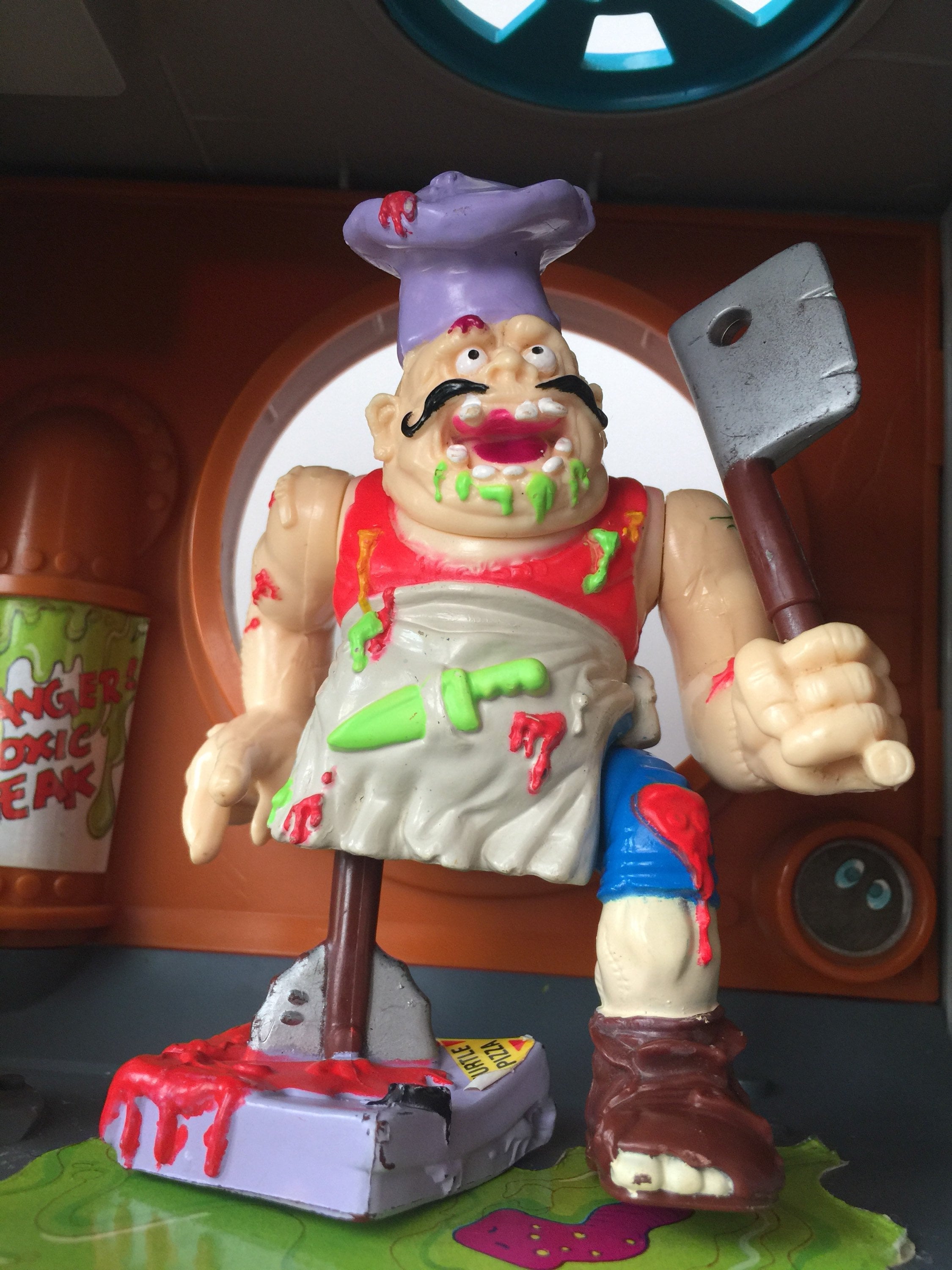 Pizzaface Vintage 1990 Teenage Mutant Ninja Turtles Action Figure