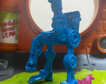 Accesorio Blue Krang Walker Tortugas Ninja Adolescentes Mutantes 1994 Playmates Toys Mirage Studios