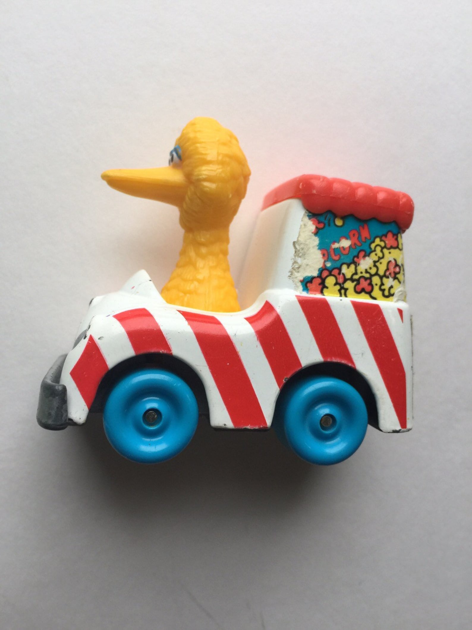 Big Bird Popcorn Car 123 POP 1983 Playskool Inc. Etsy