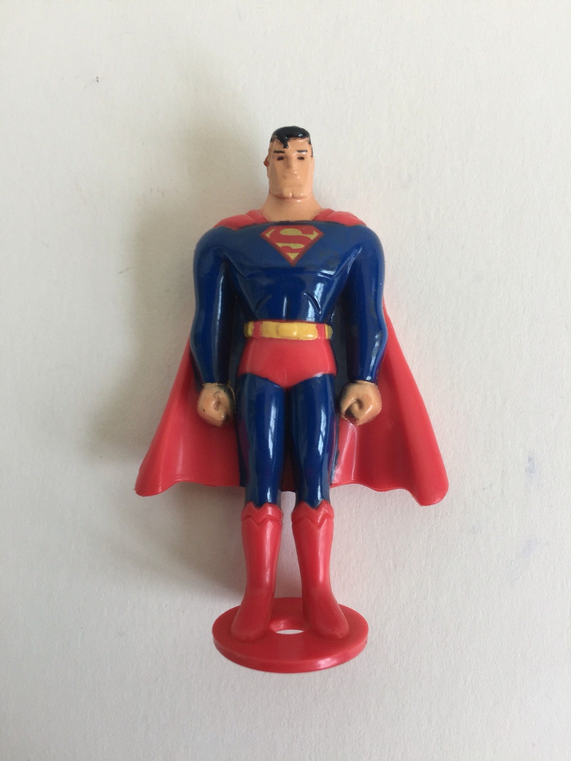 Superman miniature figure 1997 DC COMICS Burger King Corp. | Etsy