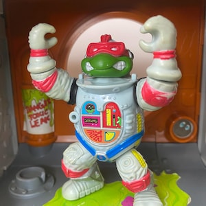 Space Cadet Raph vintage Teenage Mutant Ninja Turtles action figure Mirage Studios Playmates Toys