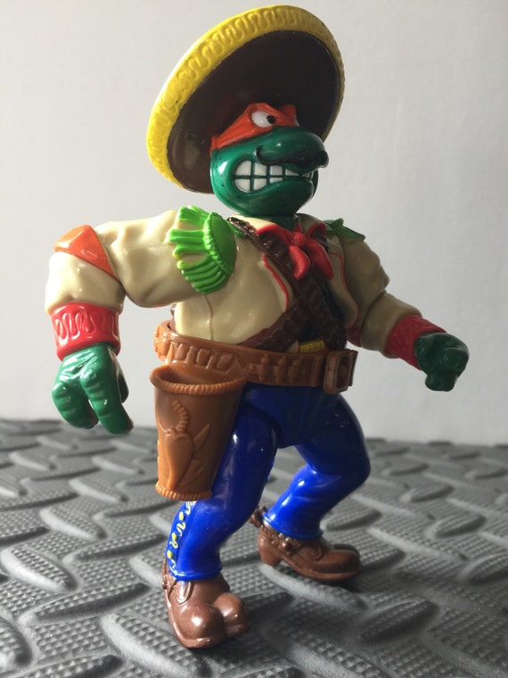 Bandito Bashin Mike Vintage Wacky Wild West Teenage Mutant Ninja