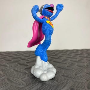 アクションフィギュア Sesame street super grover グローバー セサミ