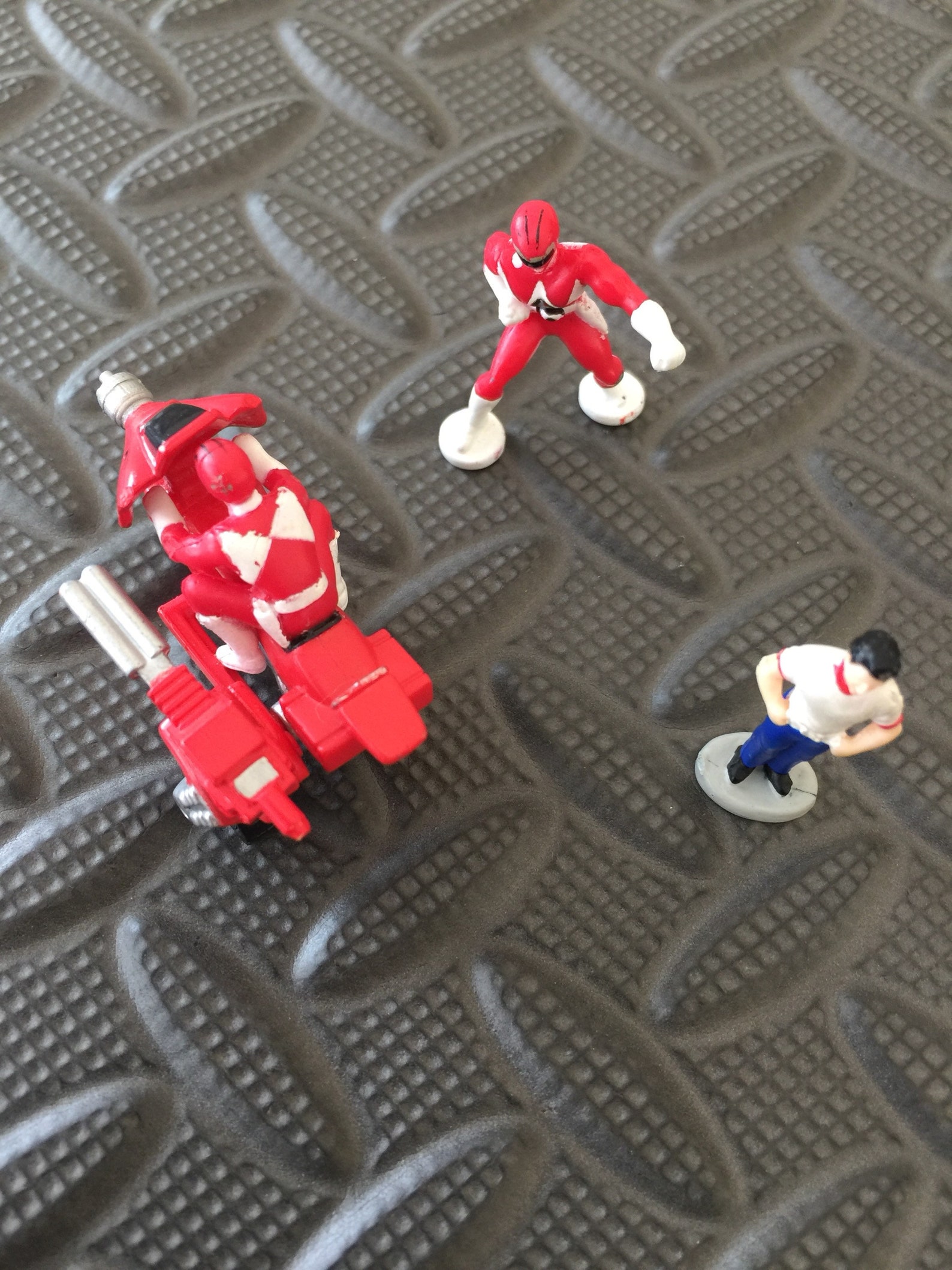 Red Ranger Mighty Morphin Power Rangers Micro Machines 1994 Galoob ...